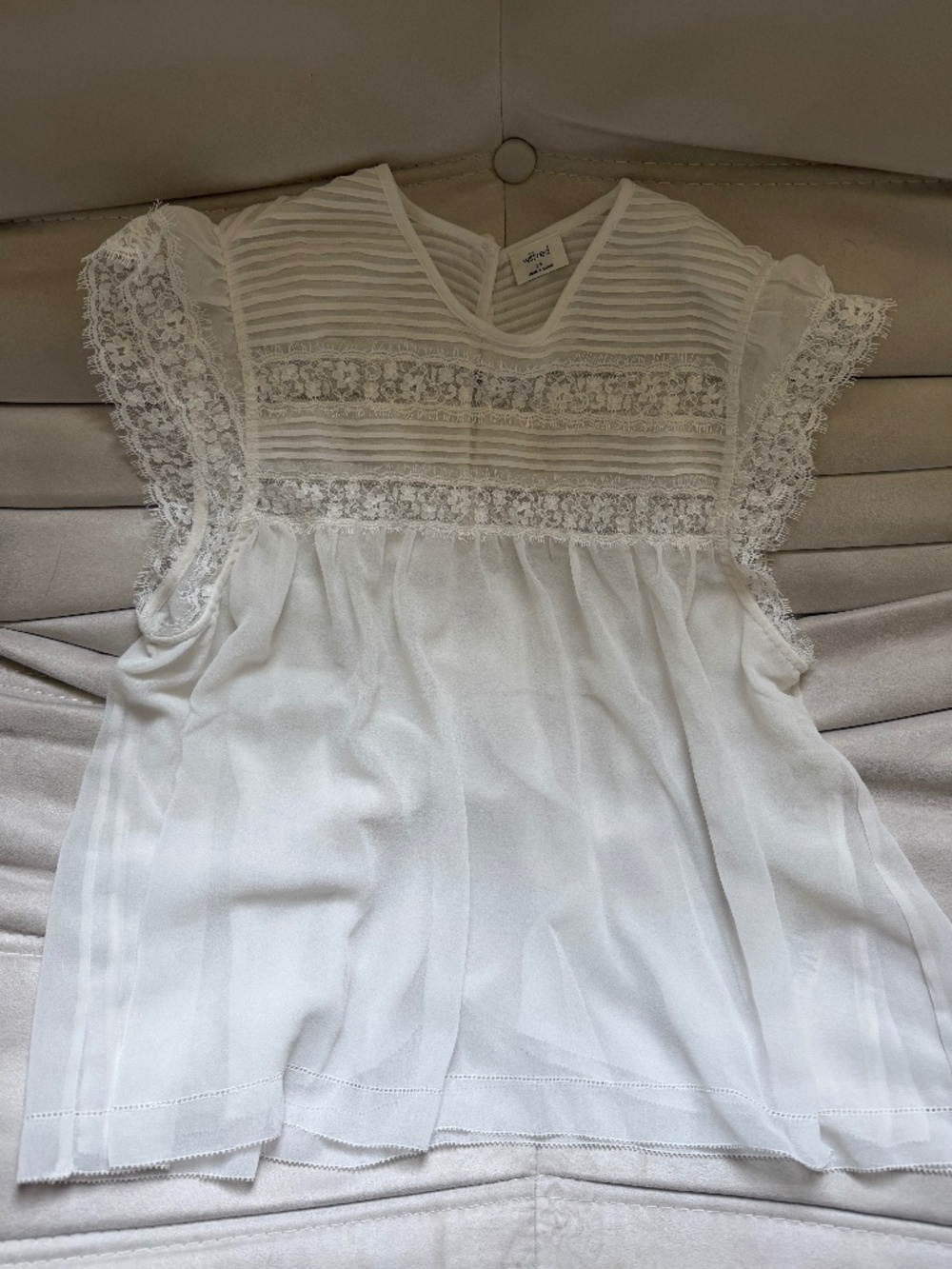 Aritzia Wilfred Babydoll Blouse XS